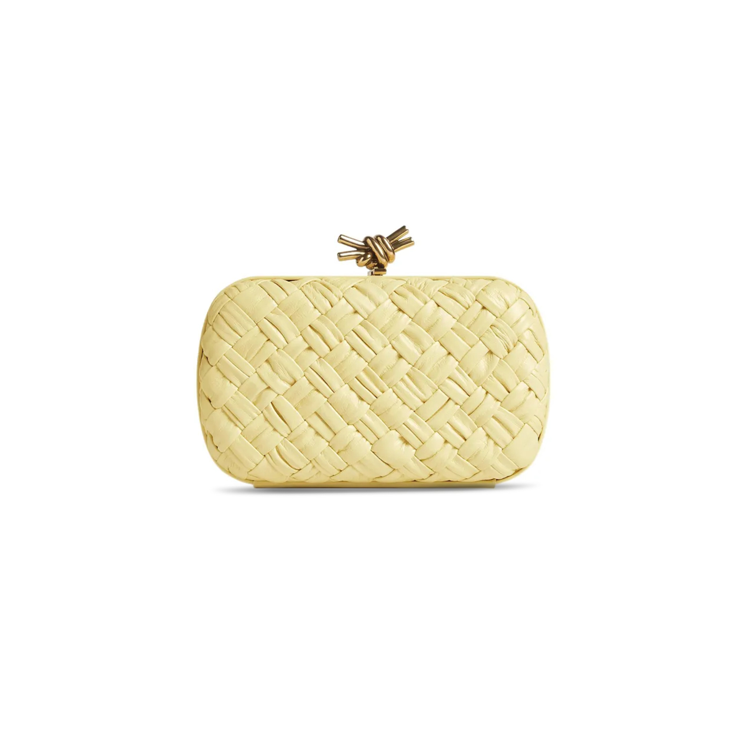 bo*te*ga Ve*ne*ta knot minaudiÈre clutch 717622v2h417455 (20.5*12.5*6cm)